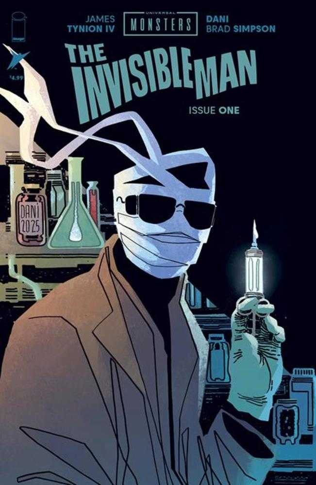 Universal Monsters The Invisible Man #1 (Of 4) Cover A Dani & Brad Simpson (ONLINE ORDER ONLY)