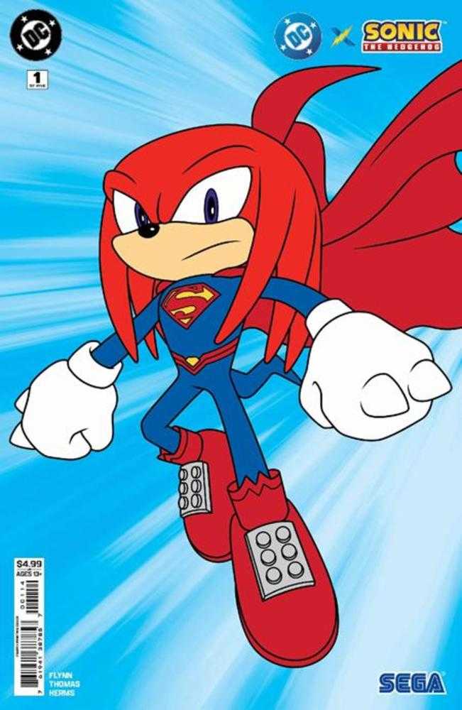 DC X Sonic The Hedgehog #1 (Of 5) 4th Print (ONLINE ORDER ONLY)