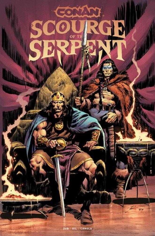 Conan The Barbarian Scourge Of The Serpent #1 (Of 4) Cover A Roberto De La Torre (Mature) (ONLINE ORDER ONLY)