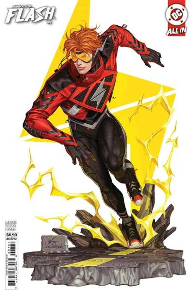 Absolute Flash #7 Cover B Inhyuk Lee Card Stock Variant (ONLINE ORDER ONLY)