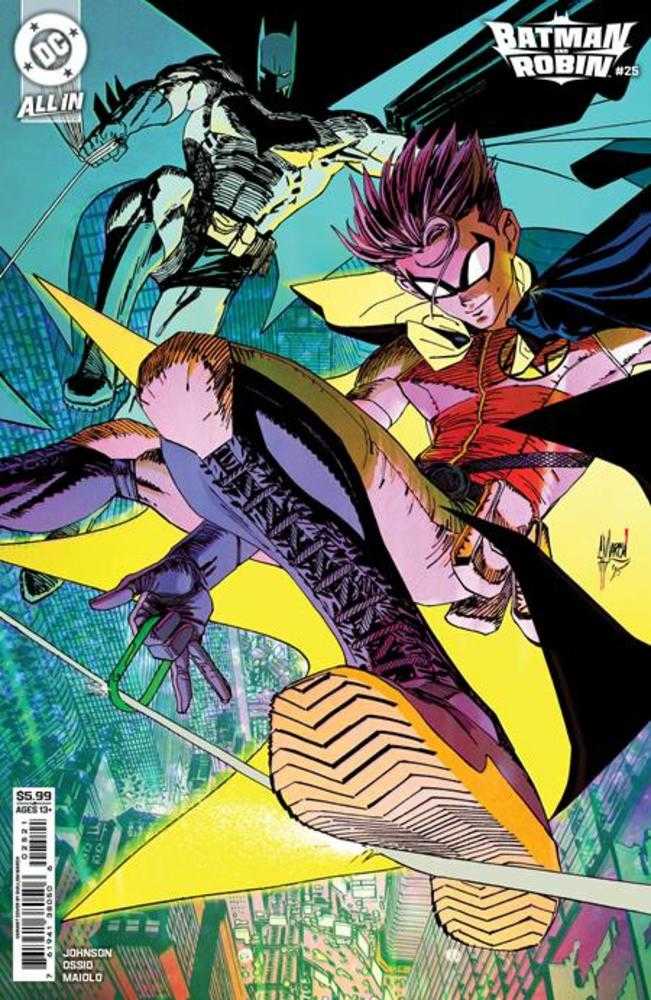 Batman And Robin #25 Cover B Guillem March Card Stock Variant (ONLINE ORDER ONLY)