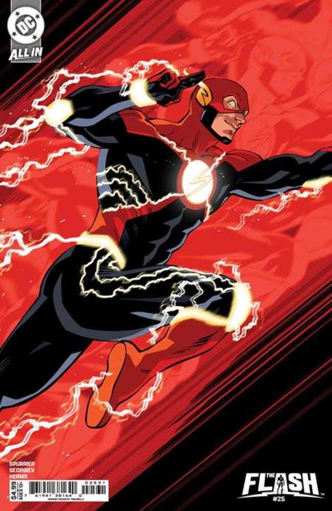 Flash #25 Cover B Tom Reilly Card Stock Variant (ONLINE ORDER ONLY)
