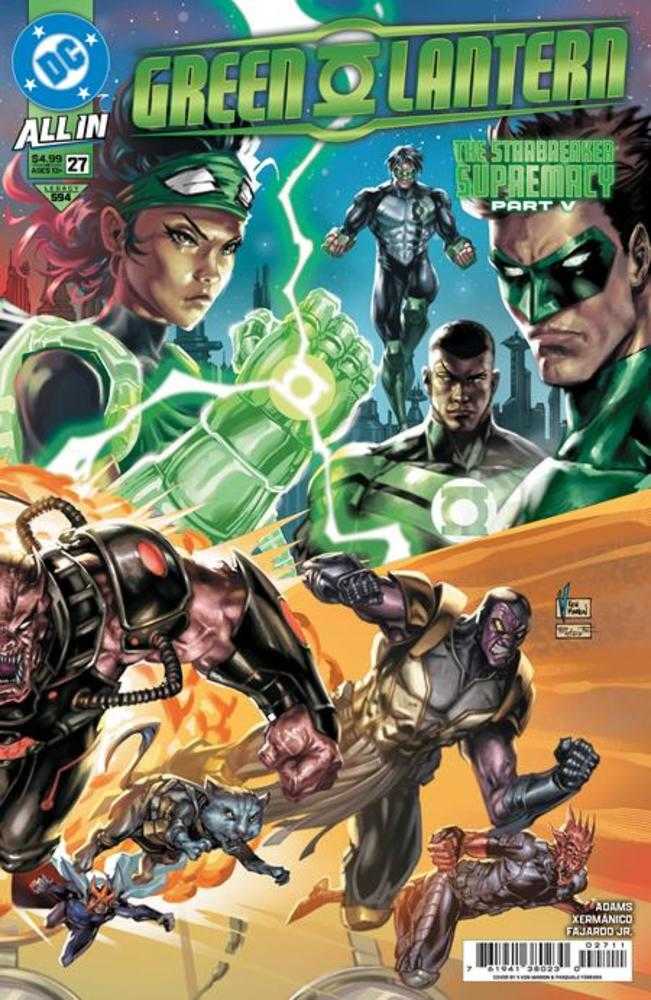 Green Lantern #27 Cover A V Ken Marion (Starbreaker Supremacy) (ONLINE ORDER ONLY)