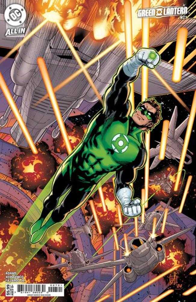Green Lantern #27 Cover C Sean Izaakse Card Stock Variant (Starbreaker Supremacy) (ONLINE ORDER ONLY)