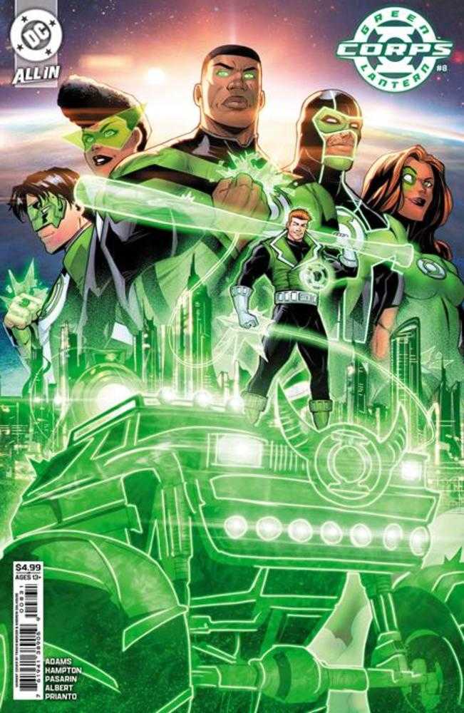Green Lantern Corps #8 Cover C Travis Mercer Card Stock Variant (Starbreaker Supremacy) (ONLINE ORDER ONLY)