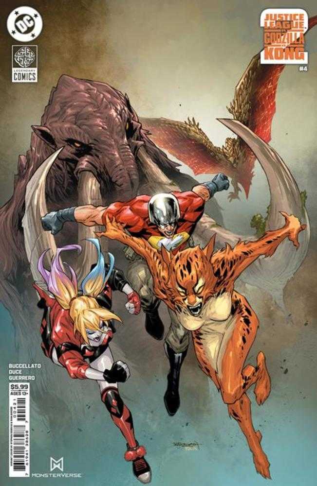 Justice League vs Godzilla vs Kong 2 #4 (Of 7) Cover B Sephen Segovia Card Stock Variant (ONLINE ORDER ONLY)