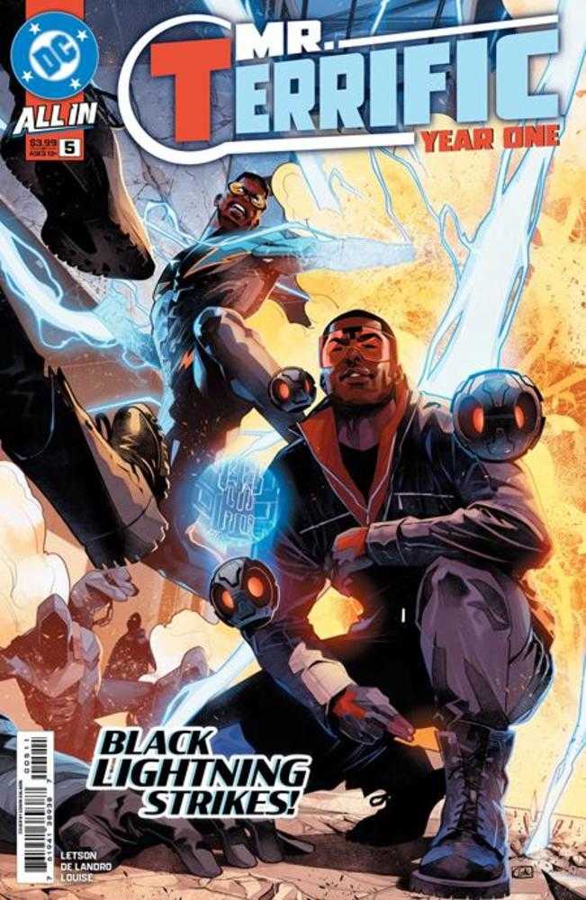 Mr Terrific Year One #5 (Of 6) Cover A Edwin Galmon (ONLINE ORDER ONLY)