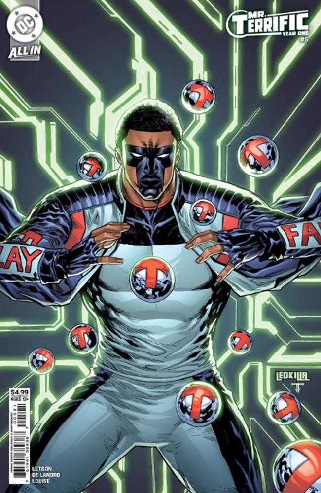 Mr Terrific Year One #5 (Of 6) Cover B Ken Lashley Card Stock Variant (ONLINE ORDER ONLY)