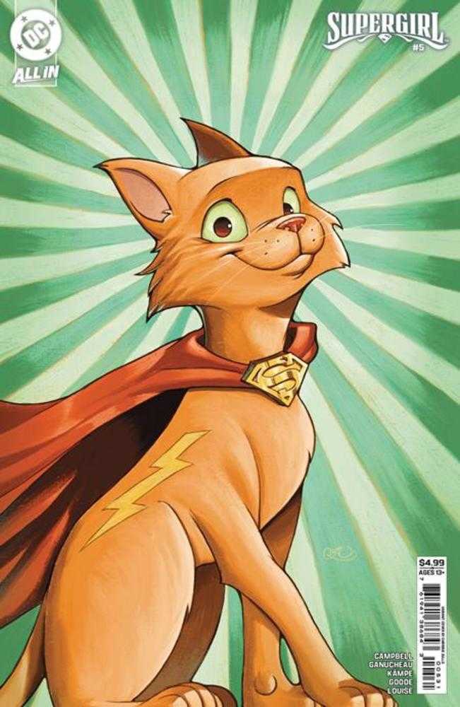 Supergirl #5 Cover C Chrissie Zullo Card Stock Variant (ONLINE ORDER ONLY)