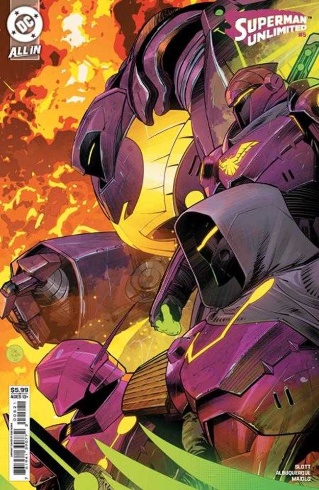 Superman Unlimited #5 Cover B Dan Mora Card Stock Variant (ONLINE ORDER ONLY)