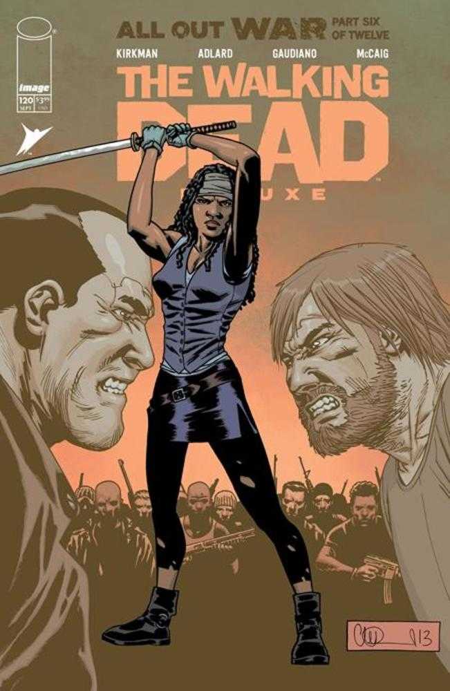 Walking Dead Deluxe #120 Cover B Charlie Adlard & Dave Mccaig Variant (Mature) (ONLINE ORDER ONLY)