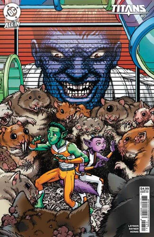 Titans #27 Cover B Chris Burnham Card Stock Variant (ONLINE ORDER ONLY)