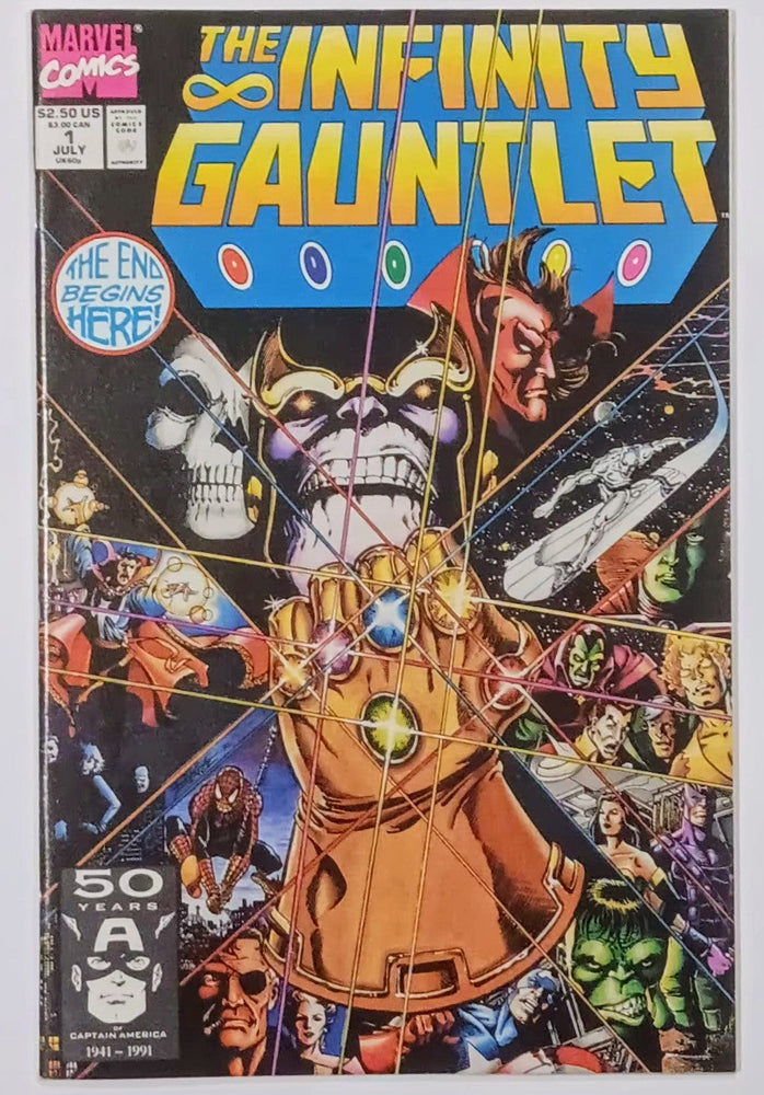 Marvel Comics: Infinity Gauntlet #1 (ONLINE ORDER ONLY)