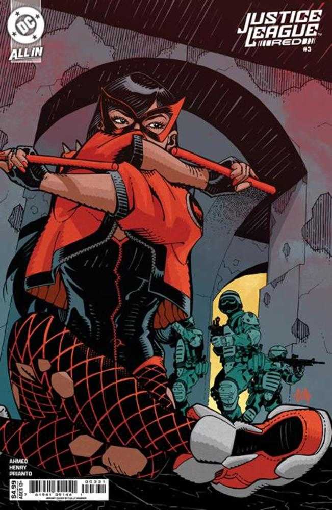 Justice League Red #3 (Of 6) Cover C Cully Hamner Card Stock Variant (ONLINE ORDER ONLY)