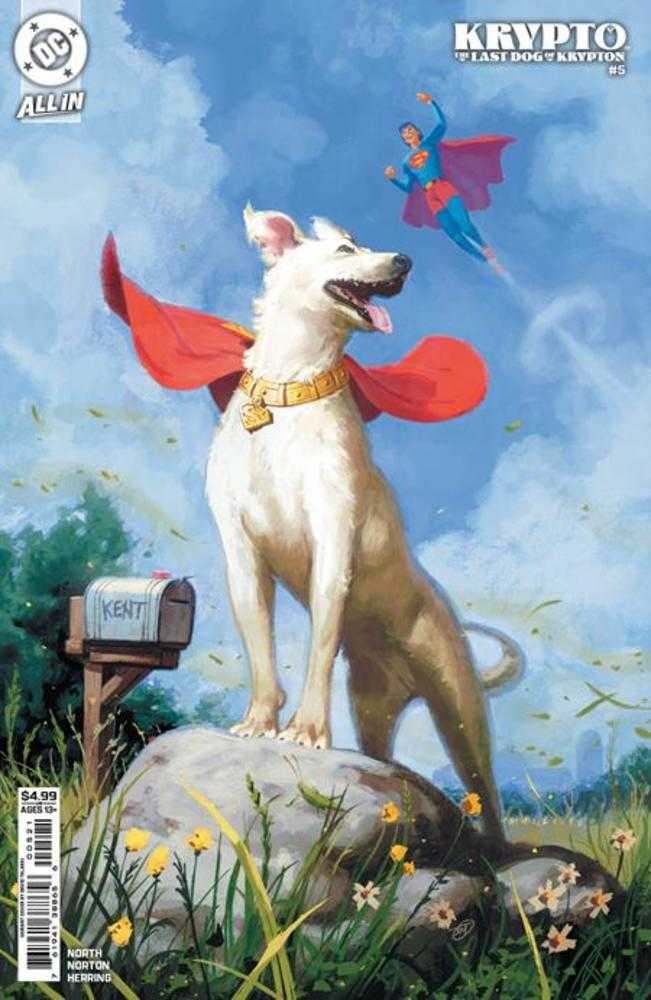 Krypto The Last Dog Of Krypton #5 (Of 5) Cover B David Talaski Card Stock Variant (ONLINE ORDER ONLY)