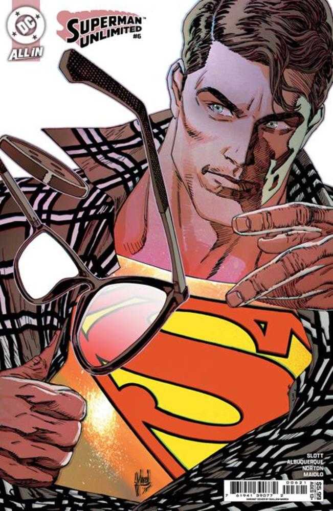 Superman Unlimited #6 Cover C Guillem March Card Stock Variant (ONLINE ORDER ONLY)