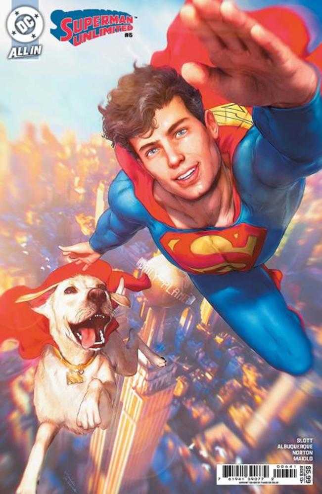 Superman Unlimited #6 Cover D Tiago Da Silva Card Stock Variant (ONLINE ORDER ONLY)