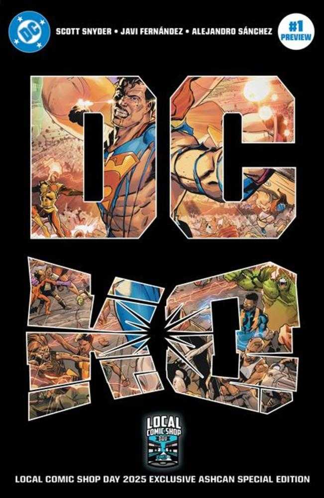 DC K.O. Ashcan #1 2025 Local Comic Shop Day Exclusive Cover B Javi Fernandez Foil Variant (ONLINE ORDER ONLY)