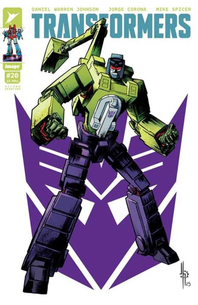 Transformers #20 2 Nd Printing Cover A Jason Howard Decepticon Cover (ONLINE ORDER ONLY)