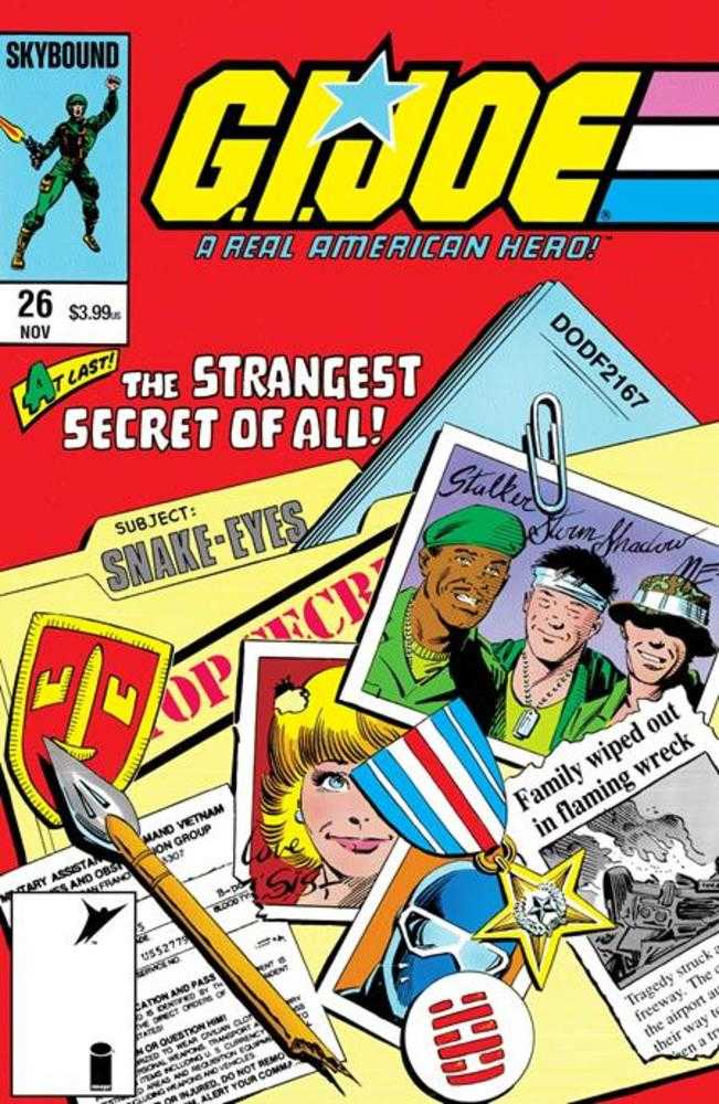 G.I. Joe: A Real American Hero (1982) #26 Hama Files Edition (ONLINE ORDER ONLY)