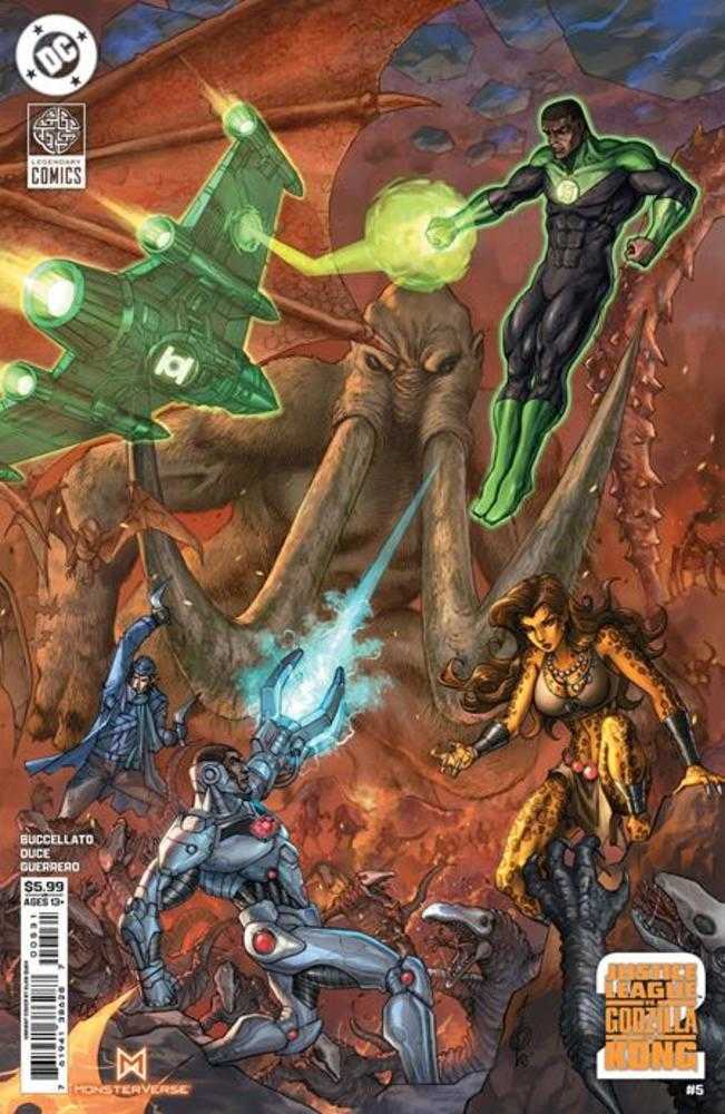 Justice League Vs. Godzilla Vs. Kong (2025) #5B (ONLINE ORDER ONLY)