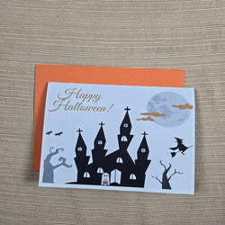 Haunted House Halloween Card (ONLINE ORDER ONLY)