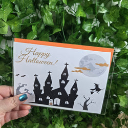 Haunted House Halloween Card (ONLINE ORDER ONLY)