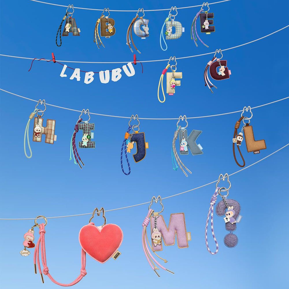 [CHOOSE YOUR LETTERS OPTION!] [IN STOCK] POPMART Pin for Love Series- Letter PENDANT Blind Box (ONLINE ORDER ONLY)