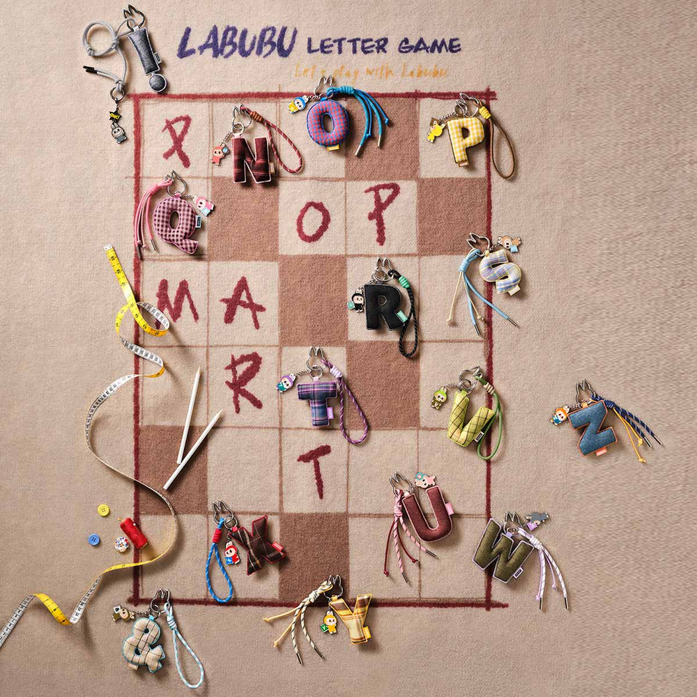 [CHOOSE YOUR LETTERS OPTION!] [IN STOCK] POPMART Pin for Love Series- Letter PENDANT Blind Box (ONLINE ORDER ONLY)
