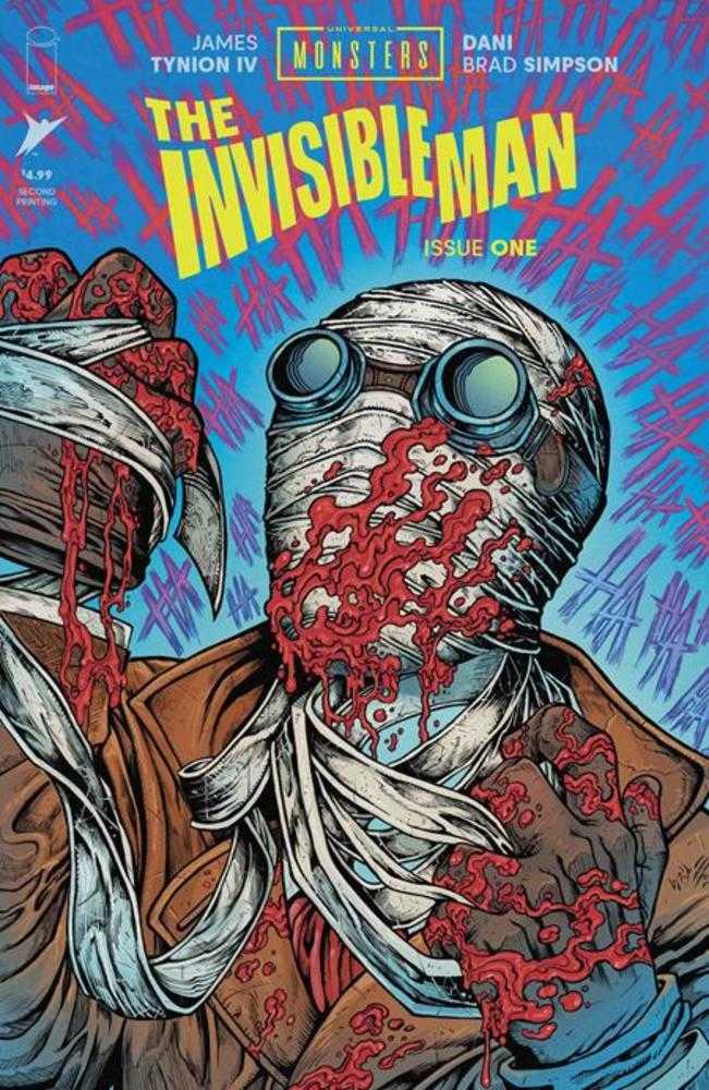 Universal Monsters The Invisible Man #1 (Of 4) 2 Nd Printing (ONLINE ORDER ONLY)