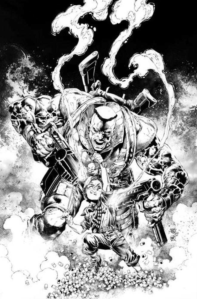 Hyde Street #10 Cover F Ivan Reis Youngblood Team Up Black & White Full Art Variant (ONLINE ORDER ONLY)