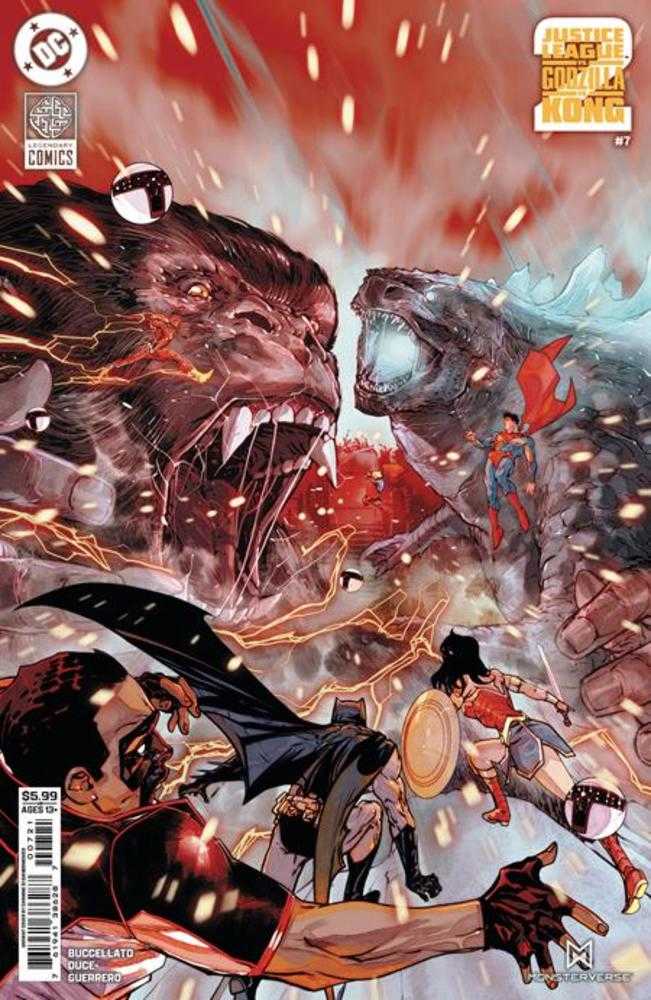 Justice League vs Godzilla vs Kong 2 #7 (Of 7) Cover D Carmine Di Giandomenico Card Stock Variant (ONLINE ORDER ONLY)