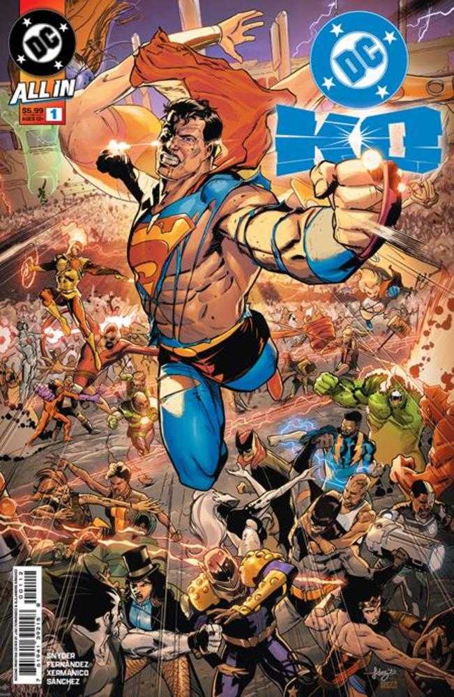 DC K.O. (2025) #1 Second Printing (ONLINE ORDER ONLY)