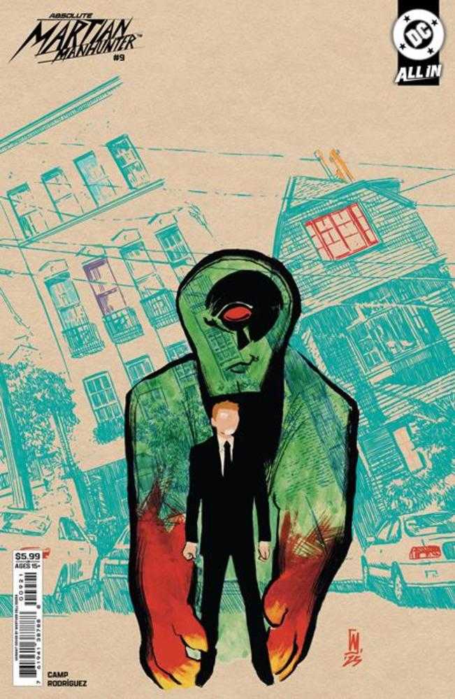 Absolute Martian Manhunter #9 Cover B Werther Dell Edera Card Stock Variant (ONLINE ORDER ONLY)