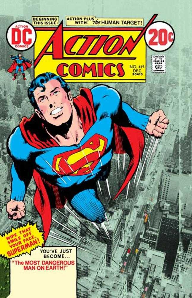 Action Comics #419 Facsimile Edition Cover A Neal Adams (ONLINE ORDER ONLY)