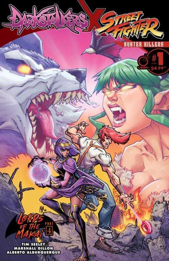 Darkstalkers X Street Fighter Hunter Killers #1 (One Shot) Cover A Alberto Alburquerque (ONLINE ORDER ONLY)