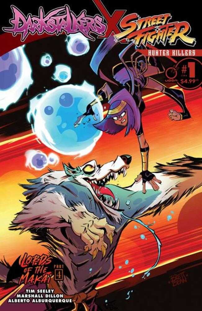 Darkstalkers X Street Fighter Hunter Killers #1 (One Shot) Cover B Brett Bean Variant (ONLINE ORDER ONLY)