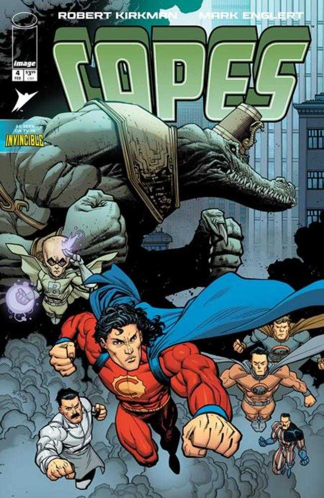 Invincible Universe Capes #4 Cover A Ryan Ottley & Dave Mccaig (ONLINE ORDER ONLY)