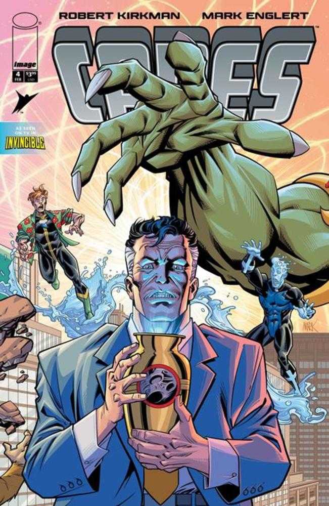 Invincible Universe Capes #4 Cover B Mark Englert Variant (ONLINE ORDER ONLY)