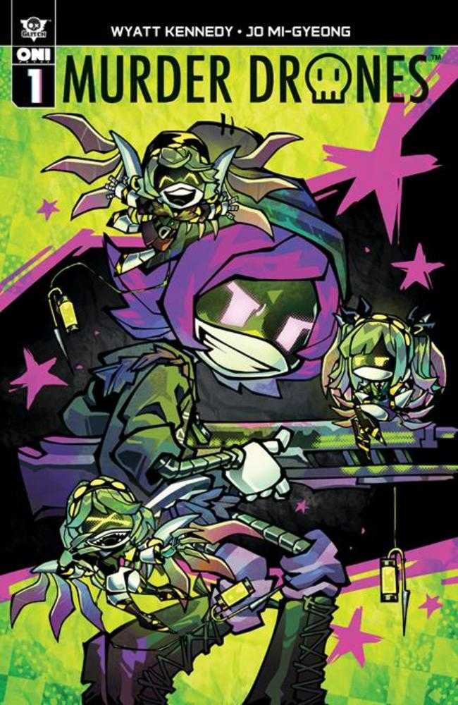 Murder Drones #1 (Of 6) Cover C Krooked Glasses Variant (ONLINE ORDER ONLY)