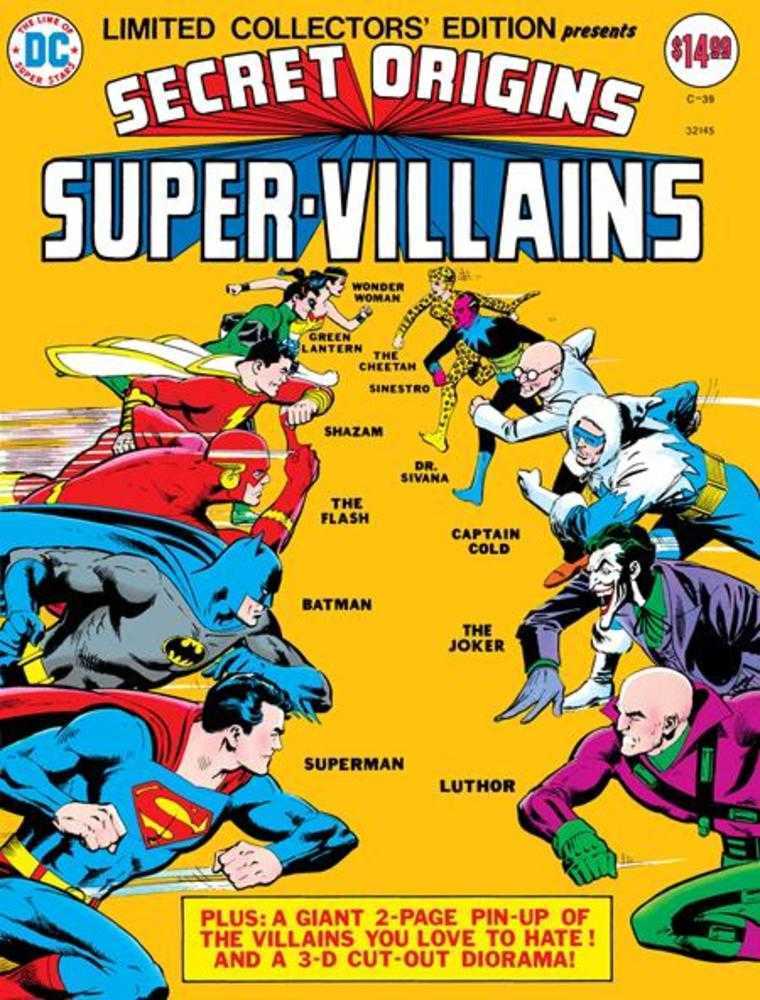 Limited Collectors Edition #39 Secret Origins Super Villains Facsimile Edition Cover B Dick Giordano Foil Variant (ONLINE ORDER ONLY)