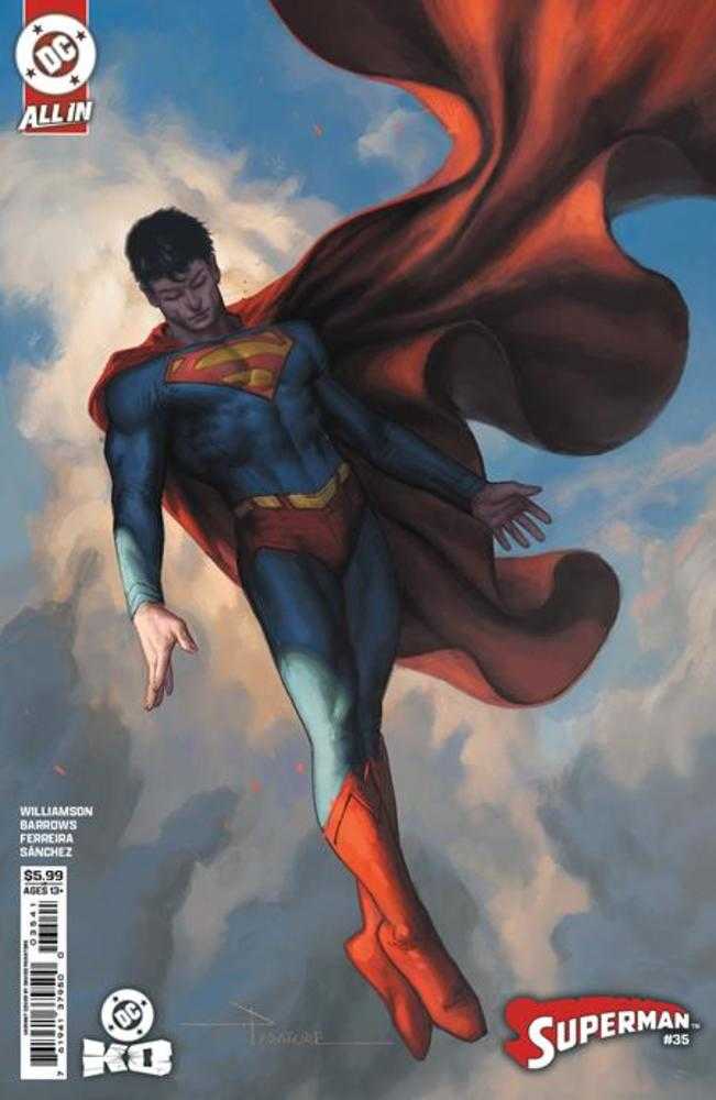 Superman #35 Cover D Davide Paratore Card Stock Variant (DC K.O.) (ONLINE ORDER ONLY)