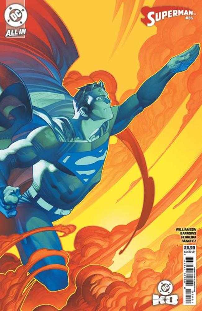 Superman #35 Cover E Chris Stevens Card Stock Variant (DC K.O.) (ONLINE ORDER ONLY)