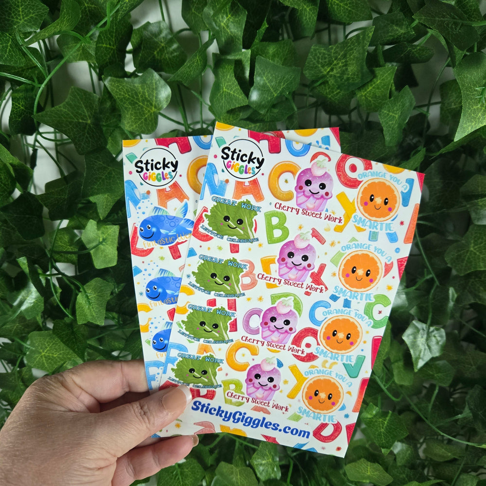 Teacher Classroom Sticker Sheets (ONLINE ORDER ONLY)