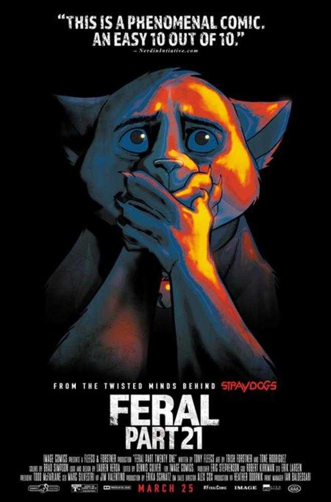 Feral #21 Cover B Trish Forstner & Allen Passalaqua Variant (ONLINE ORDER ONLY)