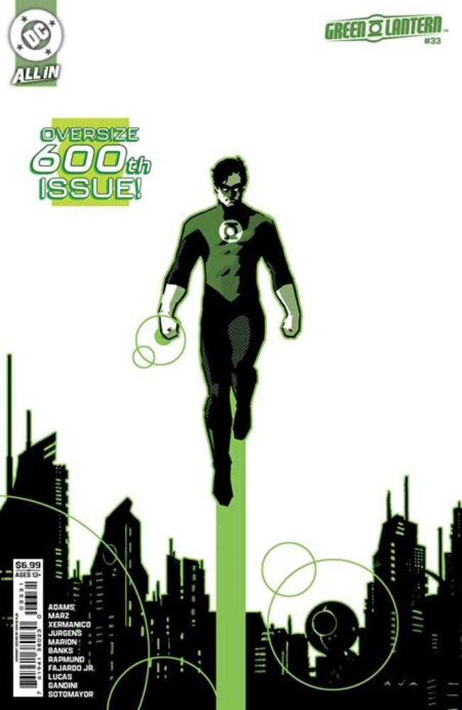 Green Lantern #33 Cover C David Aja Card Stock Variant (#600) (ONLINE ORDER ONLY)
