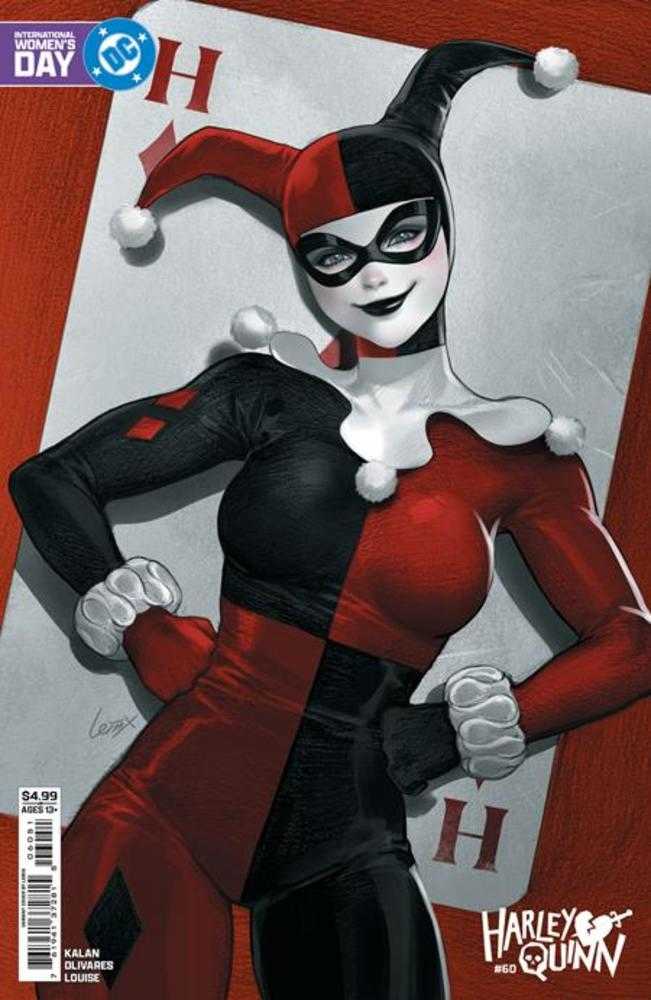 Harley Quinn #60 Cover E Lesley Leirix Li International Women’s Day Card Stock Variant (ONLINE ORDER ONLY)