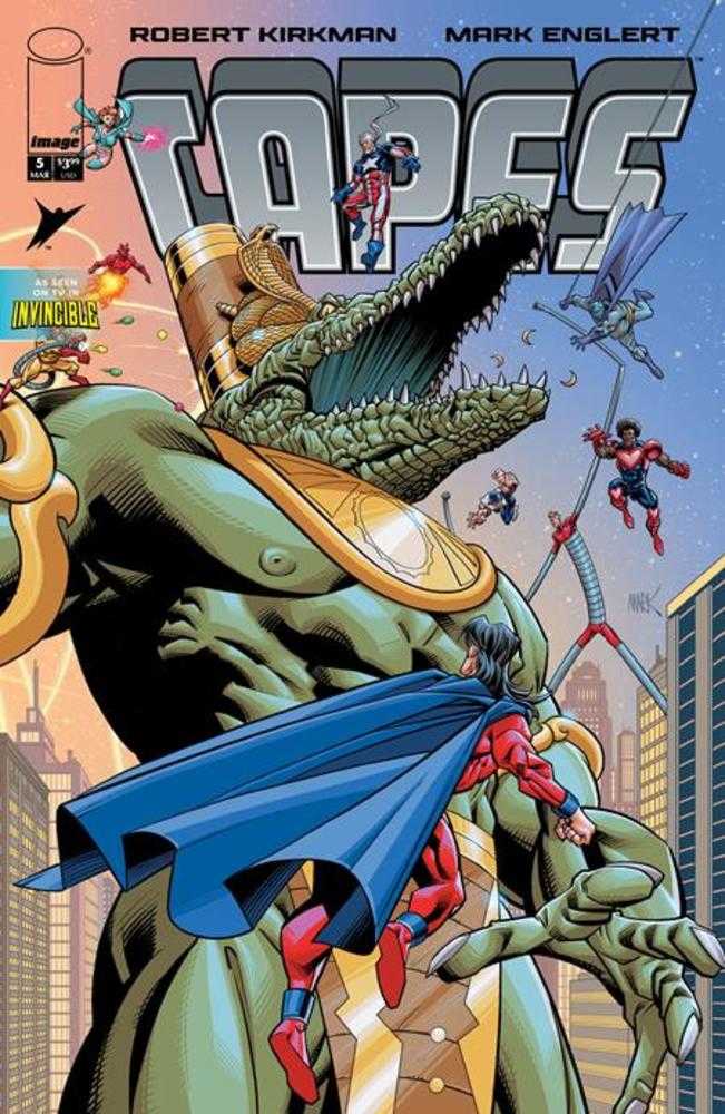 Invincible Universe Capes #5 Cover B Mark Englert Variant (ONLINE ORDER ONLY)