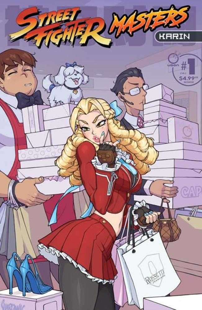 Street Fighter Masters Karin #1 (One Shot) Cover C Shardanic Variant (ONLINE ORDER ONLY)