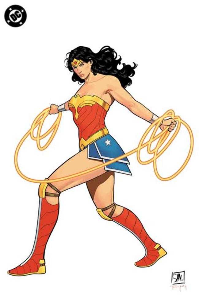 Wonder Woman #31 Cover G Daniel Sampere Corner Box Spot Foil Variant (ONLINE ORDER ONLY)